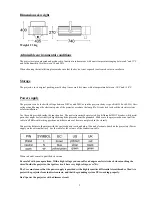 Preview for 3 page of Lampo Vogue 575 W User Manual