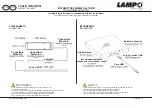 Preview for 2 page of Lampo WLTOUCHSQ Instruction Sheet