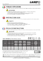 Предварительный просмотр 1 страницы Lampo WRLED Series Instruction Sheet