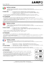 Предварительный просмотр 2 страницы Lampo WRLED Series Instruction Sheet