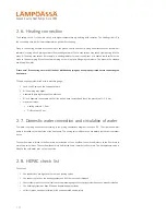 Preview for 10 page of Lampoassa P 10-15 User Manual