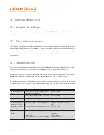 Preview for 14 page of Lampoassa P 10-15 User Manual