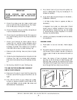 Preview for 21 page of Lamppa KUUMA 100 Owners & Installation Manual