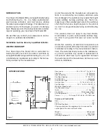 Preview for 3 page of Lamppa Kuuma Vapor-Fire 200 Owners & Installation Manual