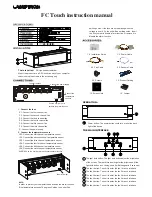 Preview for 1 page of Lamptron FC Touch Instruction Manual