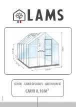 LAMS CARVI 8,10 M2 Assembly Instructions Manual preview