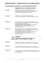 Предварительный просмотр 20 страницы Lamtec 662R2121 Operatoring Instructions