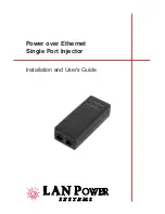 Предварительный просмотр 1 страницы LAN Power Systems LP2521 Installation And User Manual