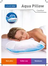 Lanaform Aqua Pillow Instructions Manual предпросмотр