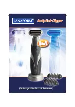 Lanaform Body Hair Clipper Manual preview