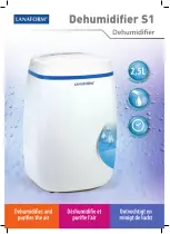 Lanaform Dehumidifier S1 Manual preview