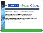 Preview for 68 page of Lanaform Handy Clipper Manual