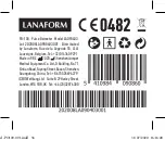 Предварительный просмотр 56 страницы Lanaform PO-100 Manual