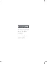 Предварительный просмотр 112 страницы Lanaform Pure Manual