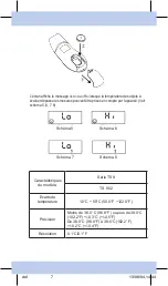 Предварительный просмотр 7 страницы Lanaform TS9 Series Manual