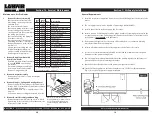 Preview for 19 page of Lanair DUCTABLE DHI-300 Installation And Operating Instructions Manual