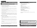 Preview for 31 page of Lanair DUCTABLE DHI-300 Installation And Operating Instructions Manual