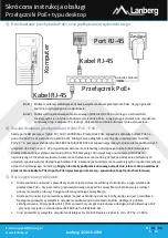 Предварительный просмотр 6 страницы Lanberg DSP3 Series Manual