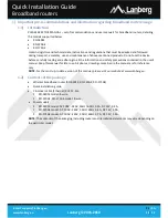 Preview for 18 page of Lanberg RO Series Quick Installation Manual