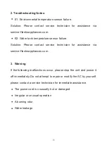 Preview for 13 page of LANBO LAC8000G User Manual