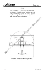 Preview for 12 page of Lancair Legacy Pilot'S Operating Handbook And Flight Manual