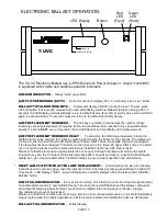 Preview for 10 page of Lancaster 7-LWT-UV009 Installation, Operating And Service Manual