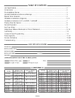 Preview for 2 page of Lancaster 7-LXCT-1 Installation, Operating And Service Manual