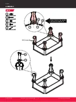 Preview for 14 page of Lancaster BL090Y19018 Assembly Instructions Manual