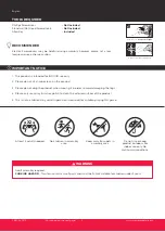 Предварительный просмотр 3 страницы Lancaster CBF054 037P Assembly Instructions Manual