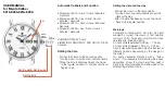 Предварительный просмотр 2 страницы Lancaster Miyota 8215 User Manual