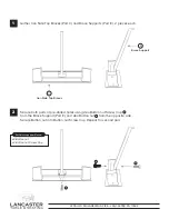 Предварительный просмотр 2 страницы Lancaster TRESTLE BASE Assembly Instructions Manual