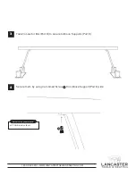 Предварительный просмотр 3 страницы Lancaster TRESTLE BASE Assembly Instructions Manual