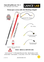 Lance Lab 8 m Telescopic Lance Series Operating Manual preview