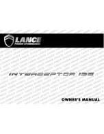 Preview for 1 page of Lance Power Sports Interceptor 150 Owner'S Manual