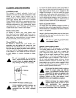 Preview for 12 page of Lance 1999 Lite Camper Owner'S Manual