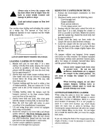 Preview for 14 page of Lance 1999 Lite Camper Owner'S Manual