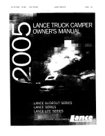 Lance Lance 2005 Series Owner'S Manual preview