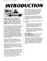 Preview for 5 page of Lance Lance Slideout 2005 Series Owner'S Manual