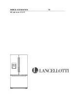 Preview for 64 page of Lancellotti XFR-9F Instruction Manual