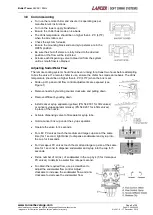 Preview for 9 page of lancer 05000256 Installation, Operation & Service Manual