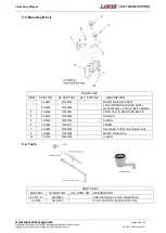 Preview for 10 page of lancer 21000165 Installation, Operation & Service Manual