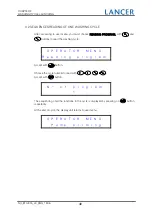 Preview for 40 page of lancer 810 LX User Manual