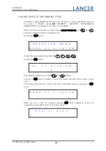 Preview for 42 page of lancer 810 LX User Manual