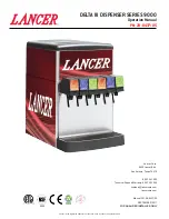 lancer 9000 series Operation Manual preview