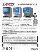 lancer Blue Star IBD CB Series 22 Installation Manual preview