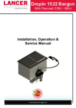 lancer DROPIN 1522 Bargun Installation, Operation & Service Manual preview