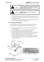 Предварительный просмотр 9 страницы lancer DROPIN 1522 Bargun Installation, Operation & Service Manual