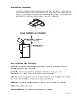 Предварительный просмотр 9 страницы lancer FLAVOR SELECT 22 Installation And Service Manual