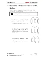 Preview for 20 page of lancer LP2 Superchiller Installation, Operation & Service Manual