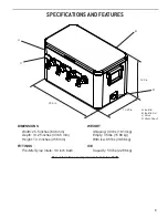 Preview for 3 page of lancer Pre-Mix Cooler Installation & Operation Manual